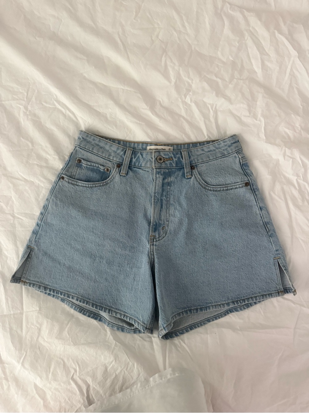 Abercrombie & Fitch High Rise Dad Shorts